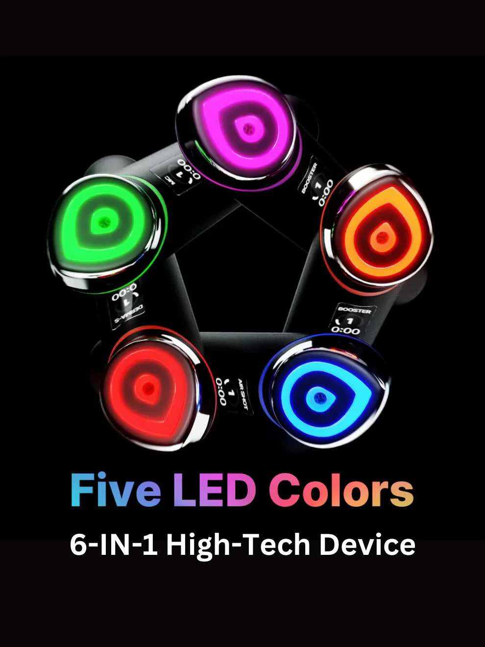 6-in-1 Glass Skin LED Anti-Wrinkle Device